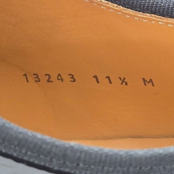 Magnanni Saks Fifth Ave Black Patent Leather Dress Shoes Men 11.5 Formal Oxfords - Picture 9 of 15